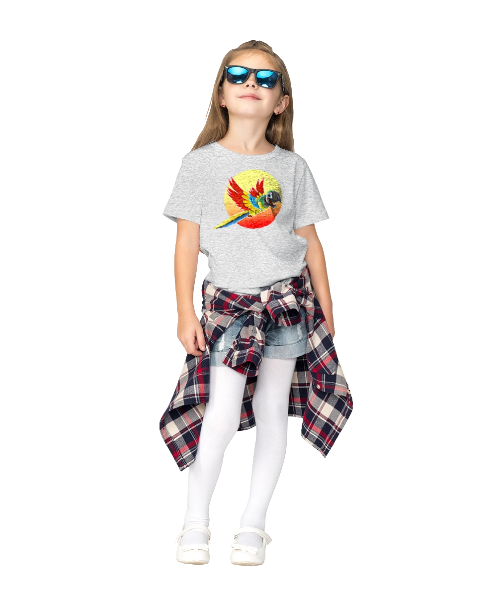 Попугай На Фоне Солнца