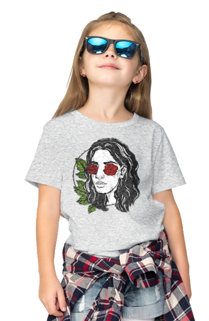 Дівчина З Трояндами На Очах