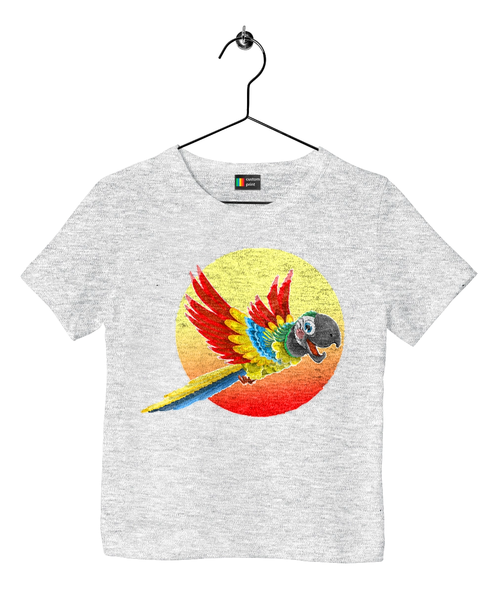 Попугай На Фоне Солнца