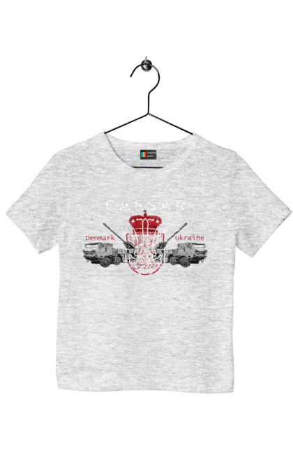 Children's t-shirt with prints Caesar. Caesar, himars, weapon, zaluzhny. 2070702