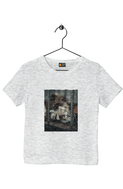 Футболка дитяча з принтом "Мото". Байк, дорога, мото, сила, швидкість. 2070702