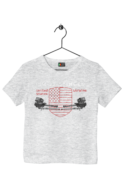 Футболка дитяча з принтом "Stinger". F16, nasams, stinger, zuzana, гаубиця, два герби, залужний, сюзанна. 2070702