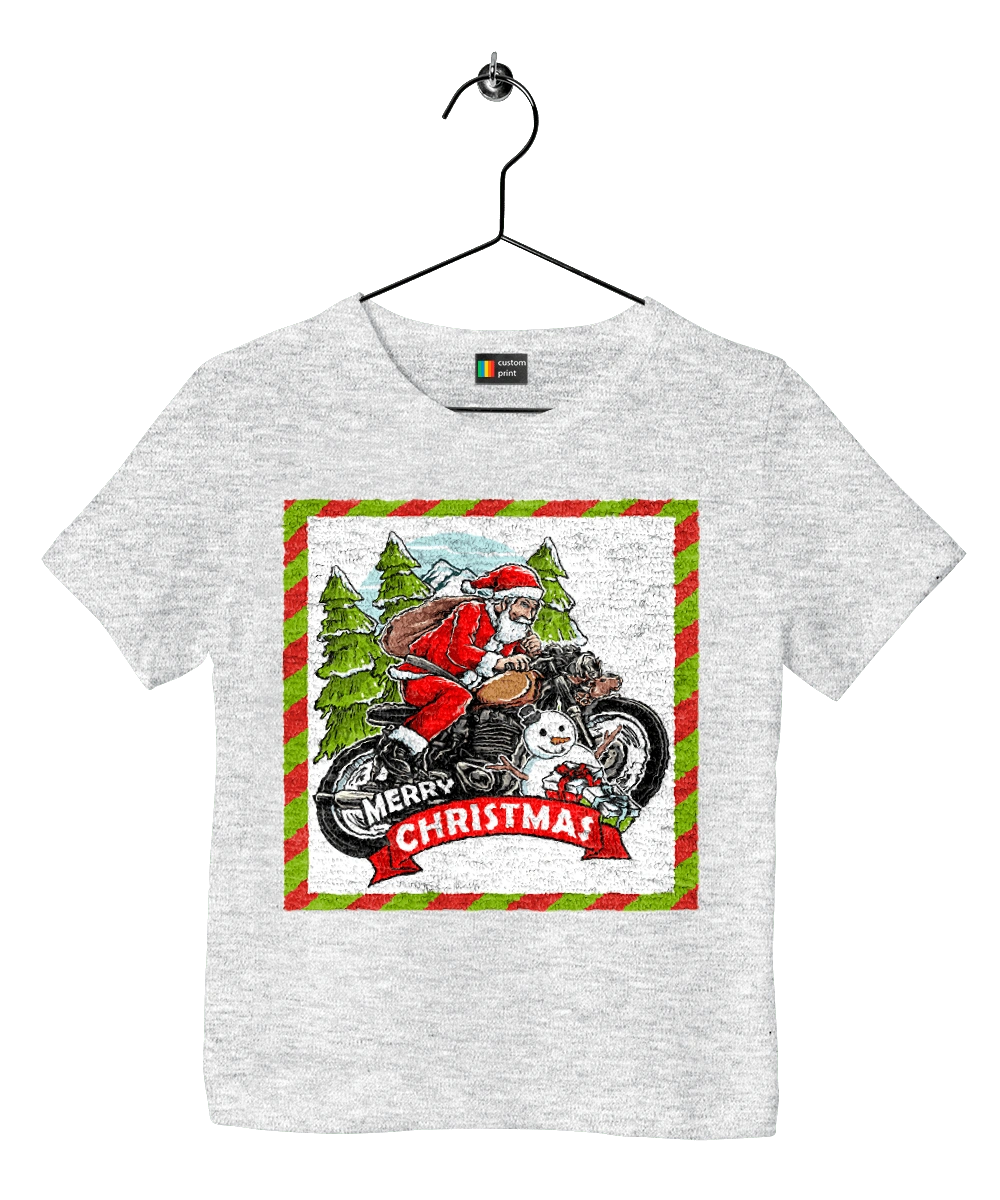 Санта на мотоциклі