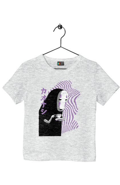 Children's t-shirt with prints Spirited Away Kaonashi. Faceless, kaonashi, spirited away. 2070702