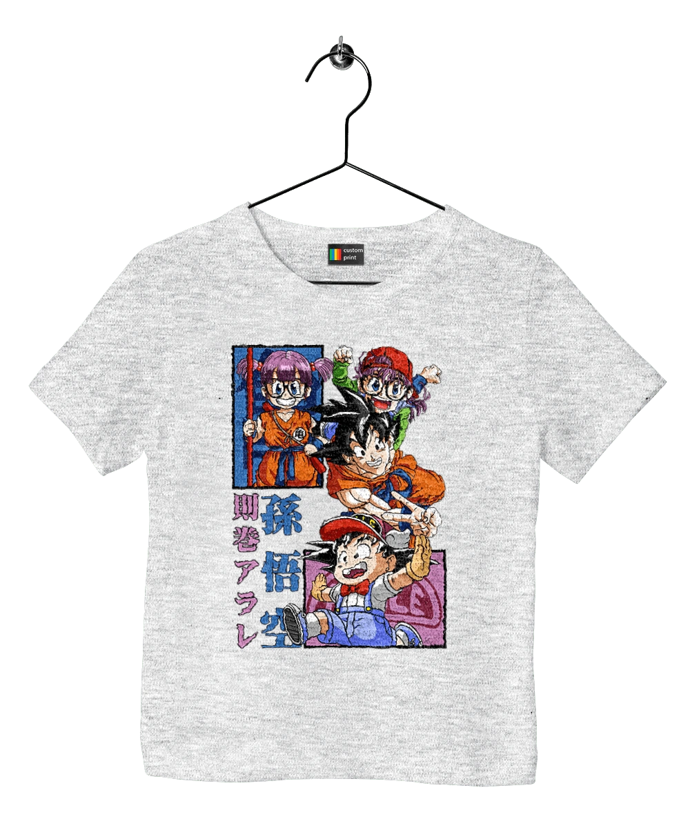 Dragon Ball Son Goku and Arale