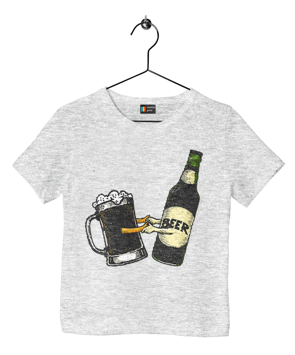 Bottle Of Beer With A Glass Of Beer