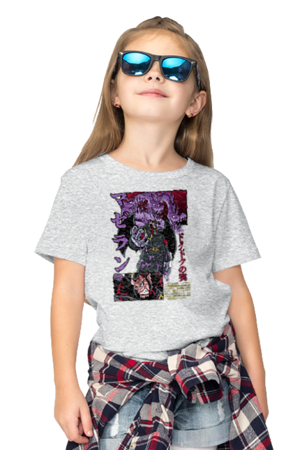 Children's t-shirt with prints One Piece Magellan. Anime, magellan, manga, one piece, straw hat pirates. 2070702