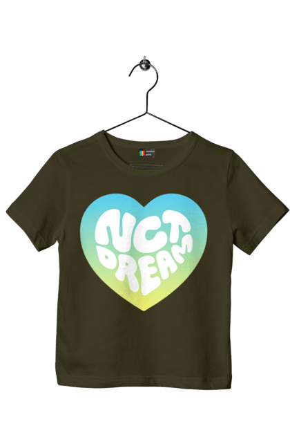 Футболка дитяча з принтом "NCT Dream". K pop, nct, nct dream, sm entertainment, група, к-поп, музика, музичний гурт. 2070702