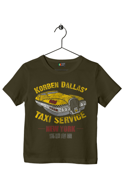 Children's t-shirt with prints Fifth element | Korban Dallas | Taxi service. Corban dallas, fifth element, new york, taxi, taxi service. 2070702