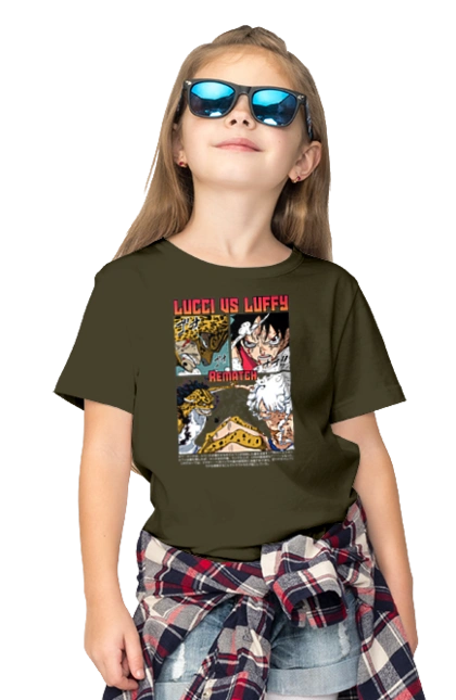 Ван Пис Роб Луччи и Луффи