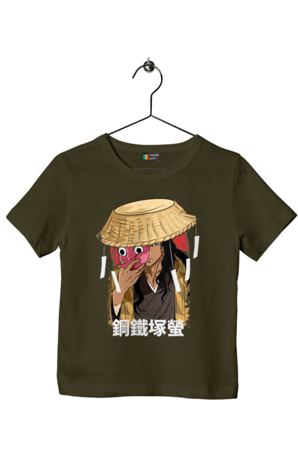 Children's t-shirt with prints Demon Slayer Hotaru Haganezuka. Anime, blacksmith, demon slayer, hotaru haganezuka, kimetsu no yaiba, manga. 2070702