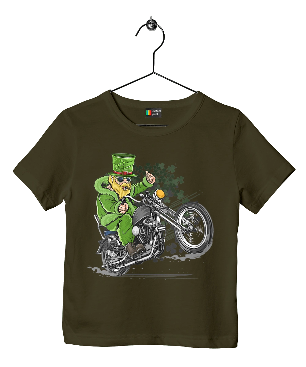 Patrick On A Motorcycle