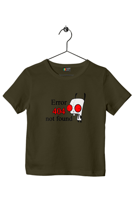 Футболка дитяча з принтом "Помилка не знайдена". Angular, c, css, html, it, javascript, jquery, php, python, react, svelt, vue, айтишник, айті, гумор, код, кодувати, прогер, програміст, програмісти, ти ж, ти ж програміст, тиж програміст. 2070702