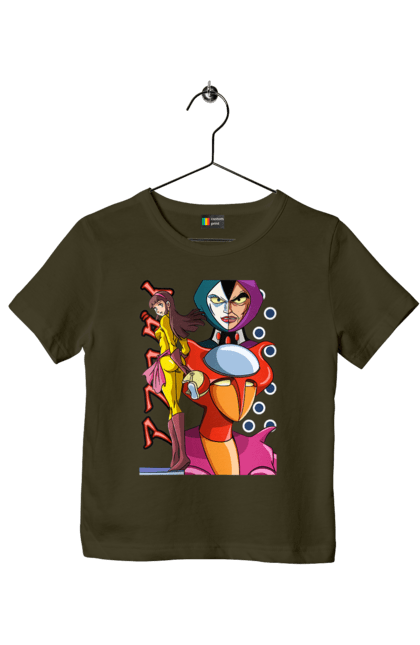 Children's t-shirt with prints Mazinger Z Aphrodite. Anime, aphrodite, manga, mazinger z, mecha, robots. 2070702