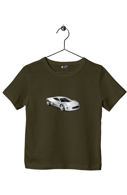 Children's t-shirt with prints Auto.1. Auto, graphics, photo, sports car. 2070702