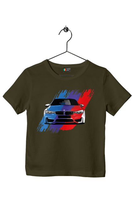 Футболка дитяча з принтом "BMW". Bmw, авто, бмв, бмв фан, фанклуб. 2070702