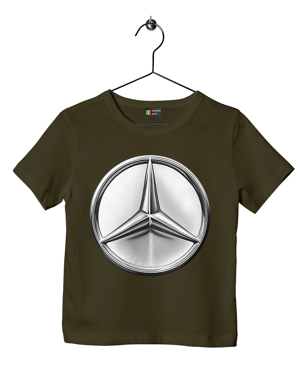 Mercedes Benz Logo Metallic
