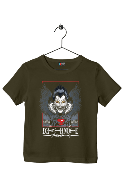 Children's t-shirt with prints Death note Ryuk. Anime, death note, god of death, kira, manga, ryuk, shinigami. 2070702