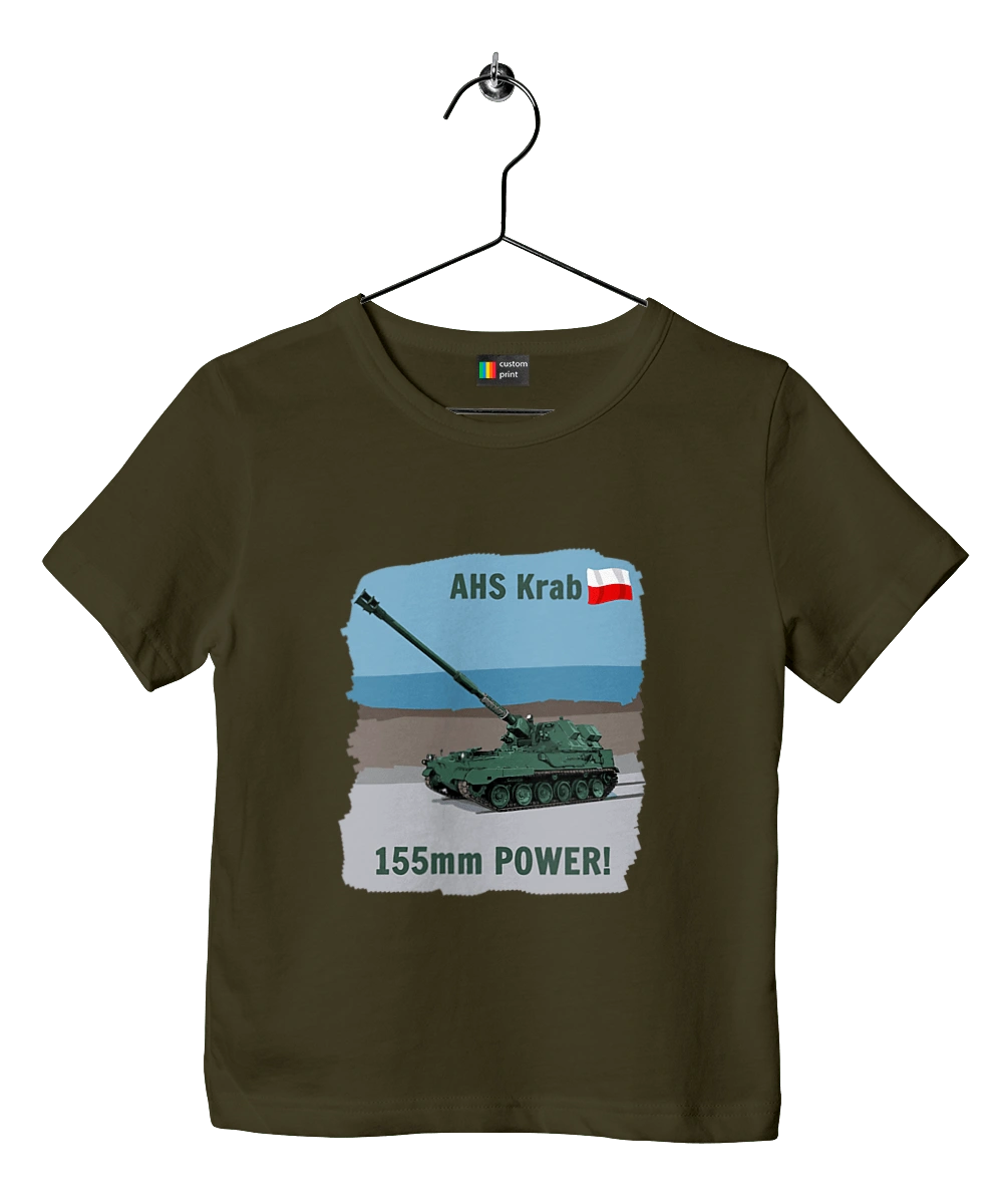 155mm Power! САУ Krab оливковий