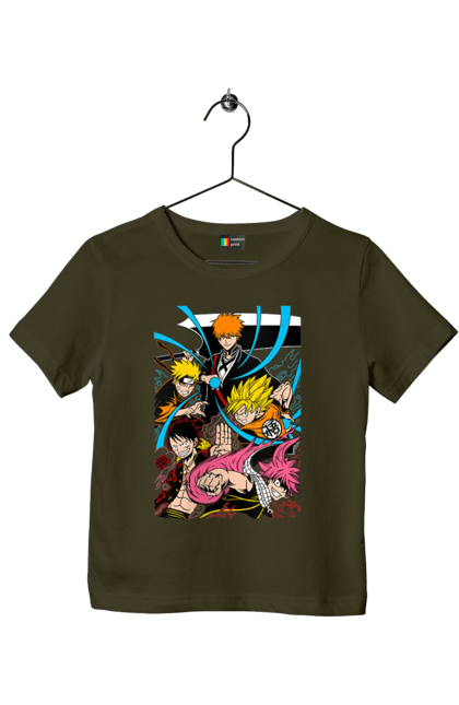 Children's t-shirt with prints Anime. Anime, fandom, light novel, manga. 2070702