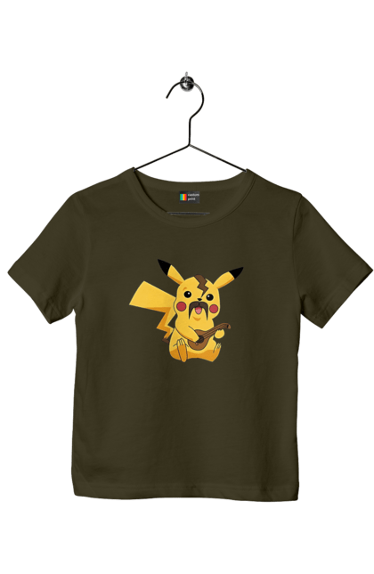 Футболка дитяча з принтом "Український Пікачу". Аграрии, арестович, буча, война, герб украины, герои, зеленский, иди нахуй, ірпінь, кем, киев, маріуполь, мечта, мир, нет войне, одесса, орда, орки, остановите войну, призрак киева, птн пнх, путін хуйло, русский военный корабл, слава украине, украина, харьков, чернобаевка. 2070702