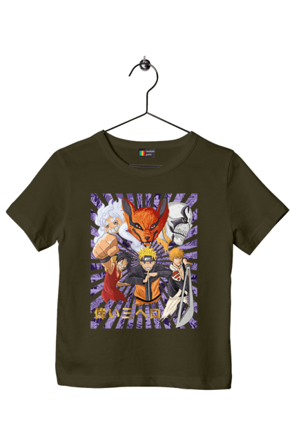 Children's t-shirt with prints Anime. Anime, fandom, light novel, manga. 2070702