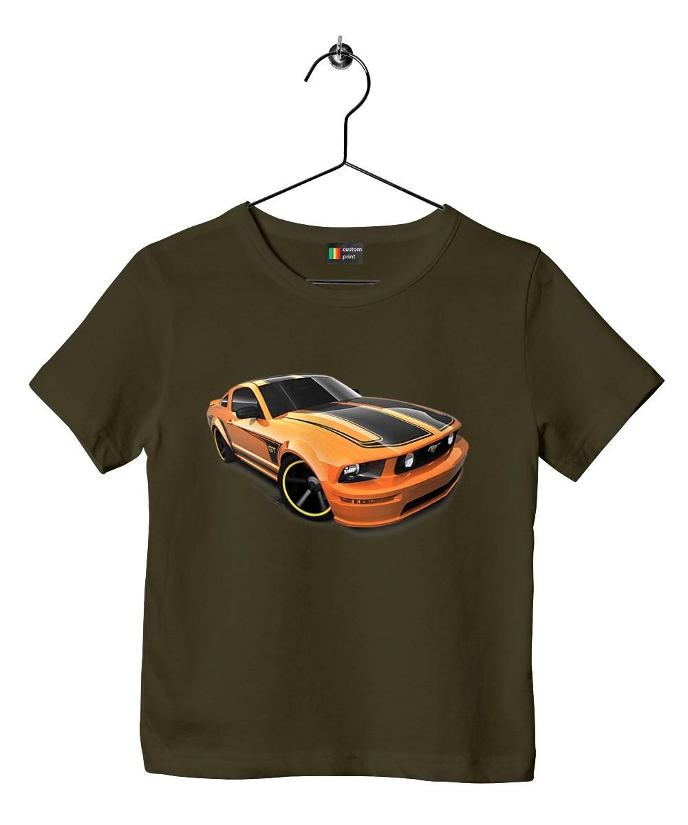 Помаранчева, швидкісна машина