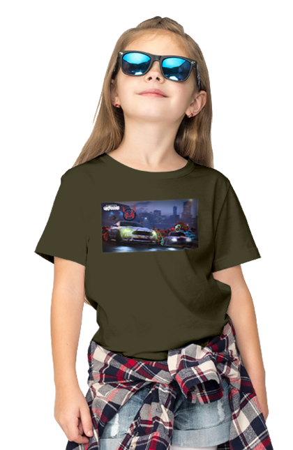 Children's t-shirt with prints Need for Speed Unbound. Heat, need, need for speed, nfs, speed, unbound. 2070702