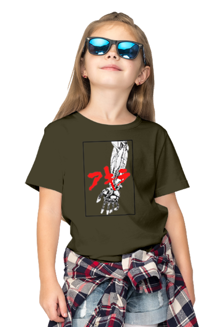 Children's t-shirt with prints Akira Tetsuo Shima. Akira, anime, cyberpunk, manga, tetsuo shima. 2070702