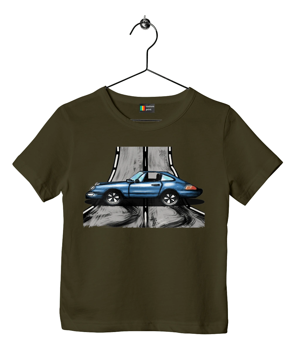 Sports Car On The Road