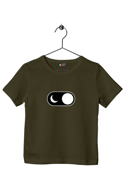 Футболка дитяча з принтом "Нічний режим". Angular, c, css, html, it, javascript, jquery, php, python, react, svelt, vue, айтишник, айті, гумор, код, кодувати, прогер, програміст, програмісти, ти ж, ти ж програміст, тиж програміст. 2070702