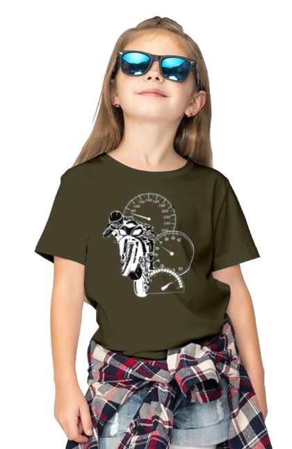 Motorcycle And Speed White