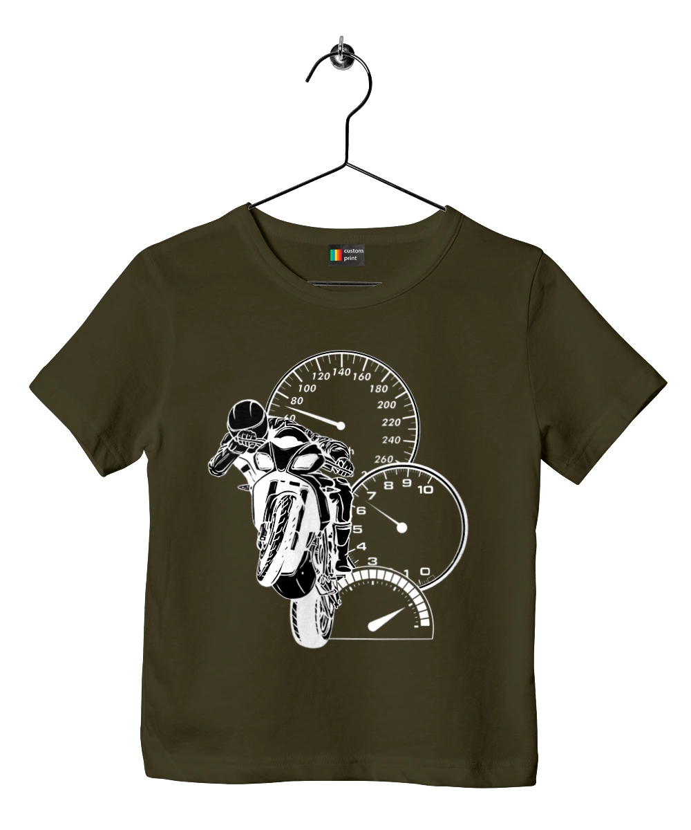 Motorcycle And Speed White