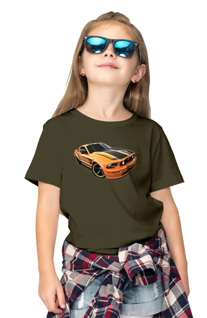 Помаранчева, швидкісна машина