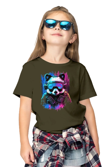 Панда в VR шолом