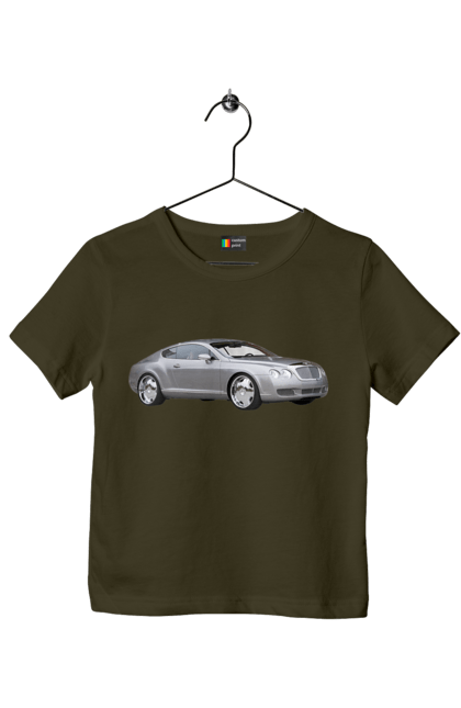 Футболка дитяча з принтом "Авто". Авто, автомобиль, дорогий автомобіль, сірий автомобіль, стильний автомобіль. 2070702