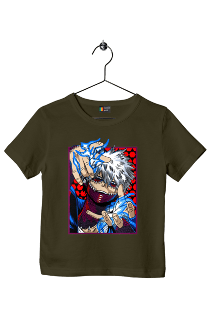 Children's t-shirt with prints My hero academy Dabi. Anime, dabi, manga, my hero academia, todoroki, toya todoroki. 2070702