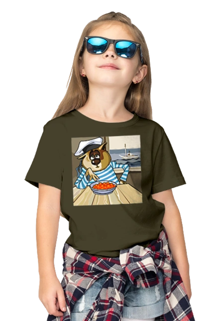 Cat Sailor, On The Ship Eats Red Caviar