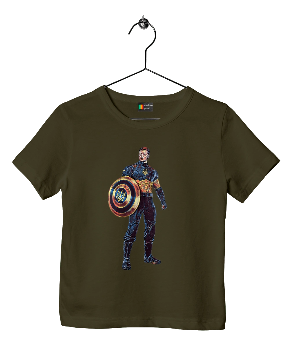 Captain Ukraine Zelensky art