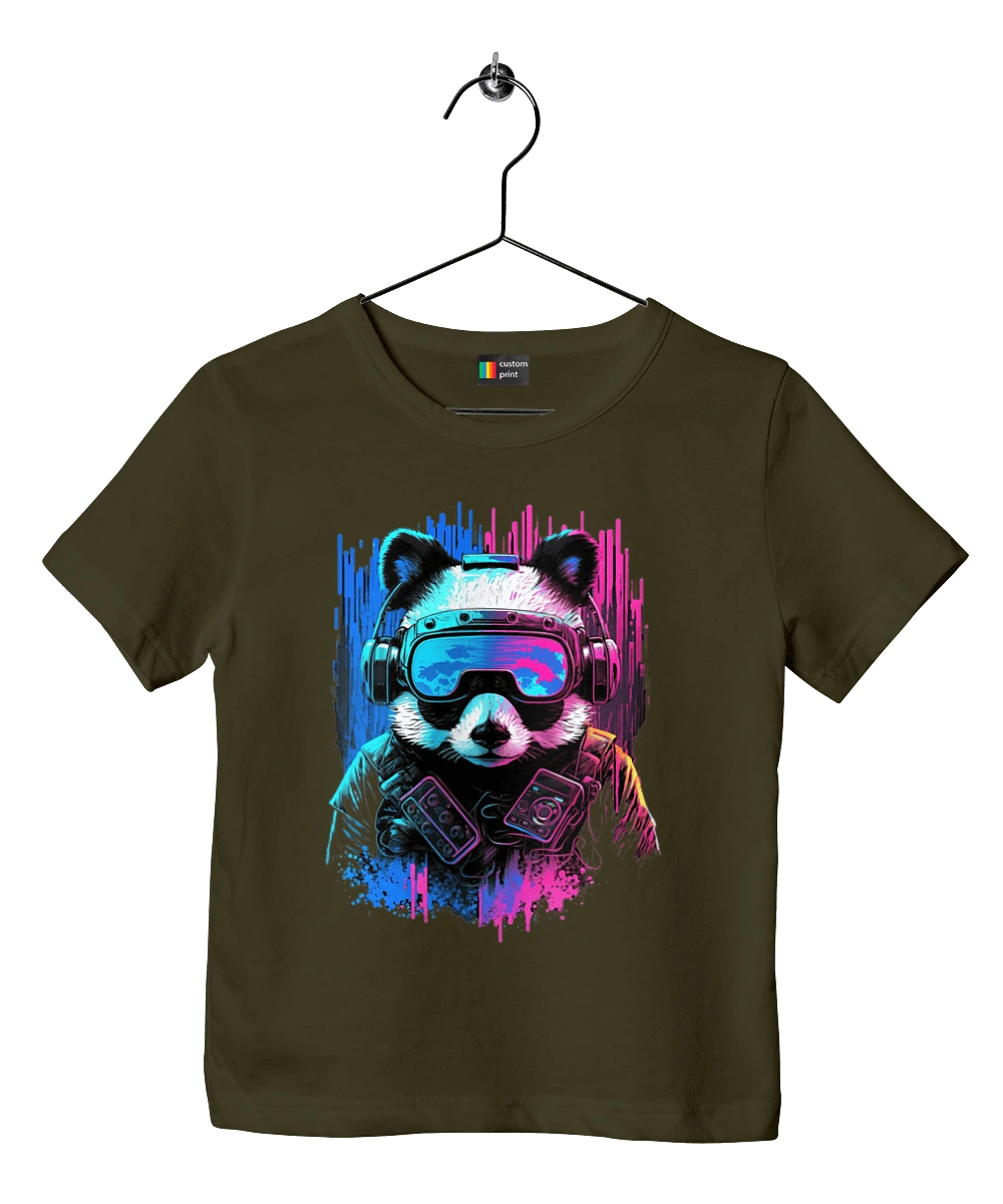 Панда в VR шолом