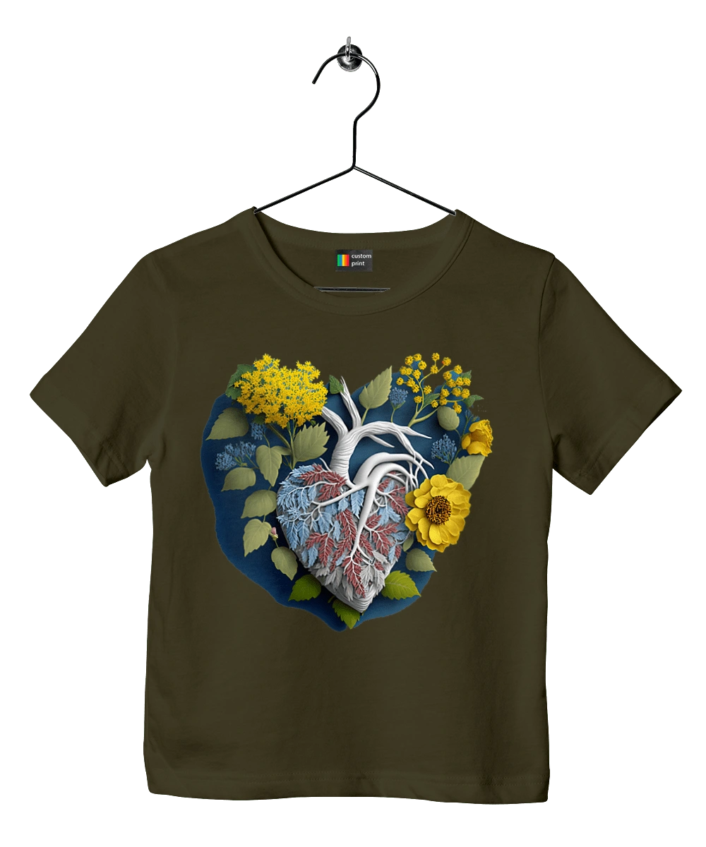 Сердце цветы