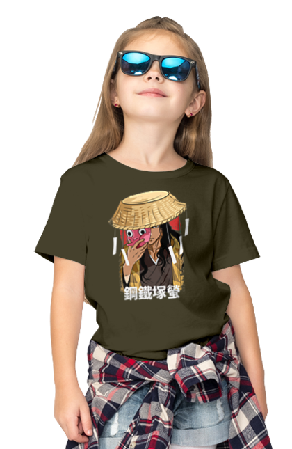 Children's t-shirt with prints Demon Slayer Hotaru Haganezuka. Anime, blacksmith, demon slayer, hotaru haganezuka, kimetsu no yaiba, manga. 2070702