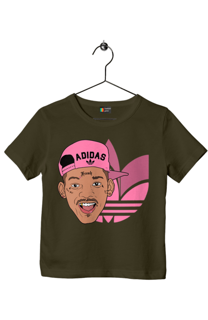 Children's t-shirt with prints Adidas Will Smith. Actor, adidas, movie, role, will smith. 2070702