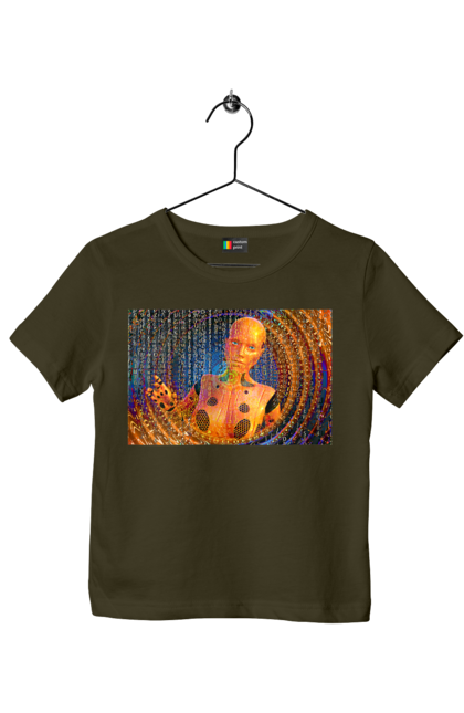 Футболка дитяча з принтом "Штучний інтелект". Айті, айтішник, гик, жінка, знання, інженер, інтелект, кібер, кібернетика, кіборг, код, комп, комп`ютерник, кристал, машинне навчання, мікросхема, мозок, портрет, програміст, професіонал, професія, розробник, розум, хакер, чіп, штучний інтелект, штучний розум. 2070702