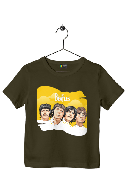 Children's t-shirt with prints The Beatles. Beatles, george harrison, john lennon, liverpool four, music, paul mccartney, ringo starr. 2070702