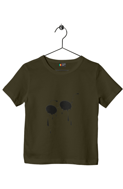 Children's t-shirt with prints Glasses. Glasses, summer, sunglasses, tears. 2070702