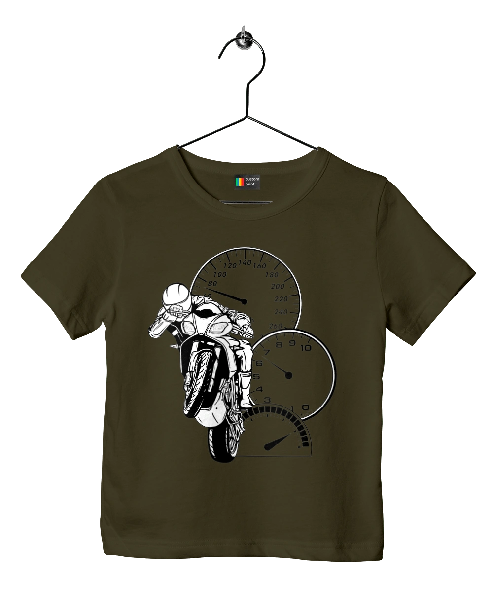 Motorcycle Speed Black