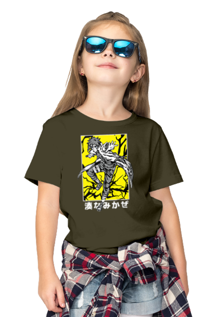 Children's t-shirt with prints Anime 40. Anime, character, manga, minato namikaze, naruto, ninja, tv series. 2070702