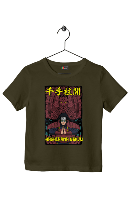 Футболка детская с принтом Наруто Хаширама. Hashirama, hashirama senju, hokage, naruto, аниме, манга, наруто, хаширама, хаширама сенджу, хокаге. 2070702