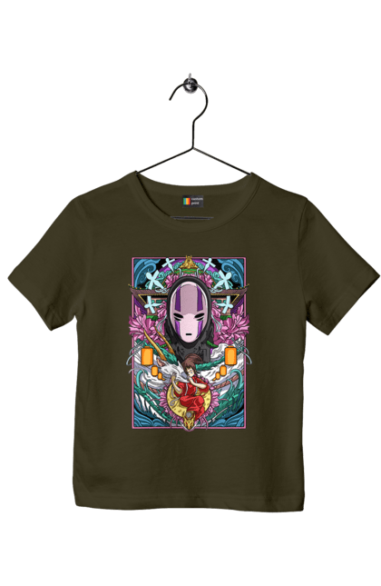 Children's t-shirt with prints Spirited Away Kaonashi. Faceless, kaonashi, spirited away. 2070702